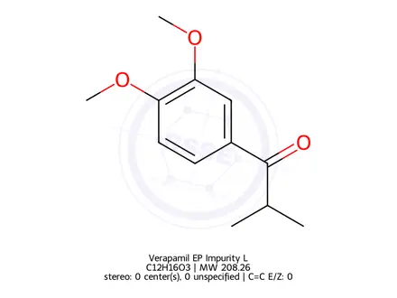 Chemical structure of Verapamil EP Impurity L
