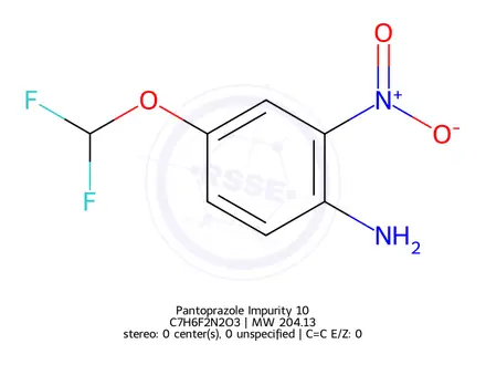 Chemical structure of Pantoprazole Impurity 10