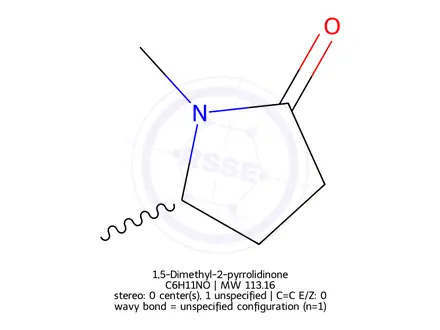 Chemical structure of 1,5-Dimethyl-2-pyrrolidinone