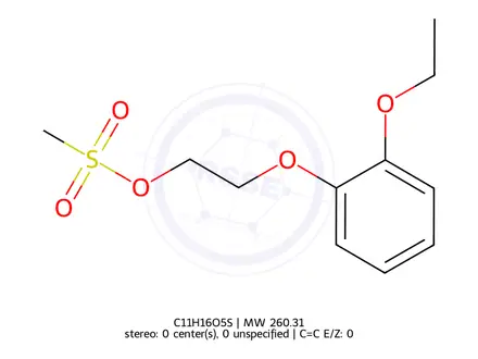 Chemical structure of Tamsulosin Impurity 2