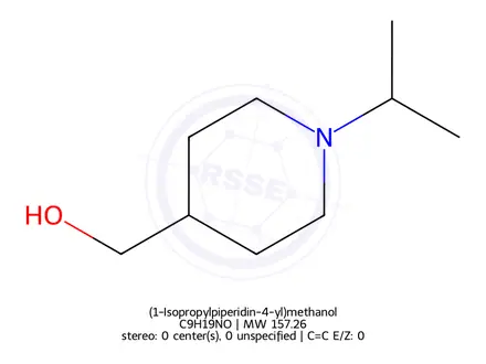 Chemical structure of (1-Isopropylpiperidin-4-yl)methanol