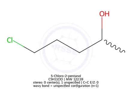 Chemical structure of 5-Chloro-2-pentanol