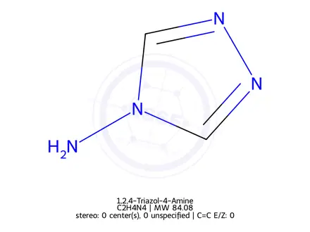Chemical structure of 1,2,4-Triazol-4-Amine