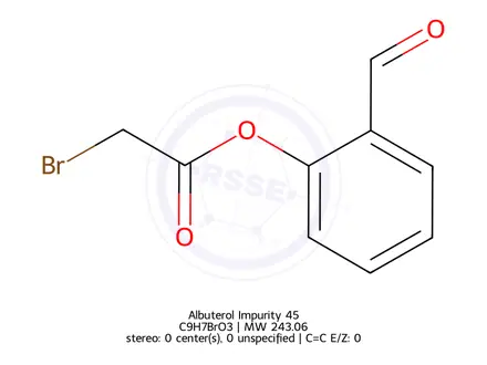 Chemical structure of Albuterol Impurity 45