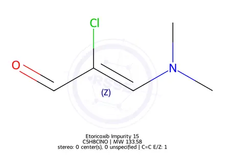 Chemical structure of Etoricoxib Impurity 15
