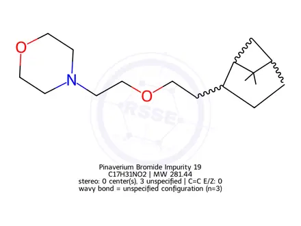 Chemical structure of Pinaverium Bromide Impurity 19