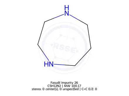 Chemical structure of Homopiperazine