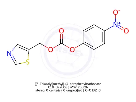 Chemical structure of Ritonavir Impurity 29