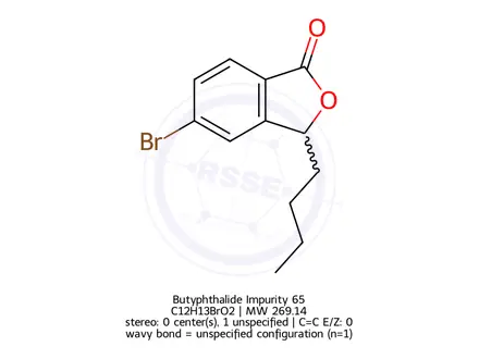 Chemical structure of Butyphthalide Impurity 65