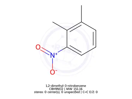 Chemical structure of 1,2-dimethyl-3-nitrobenzene