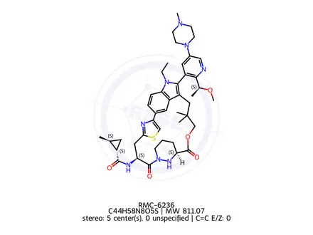 Chemical structure of RMC-6236
