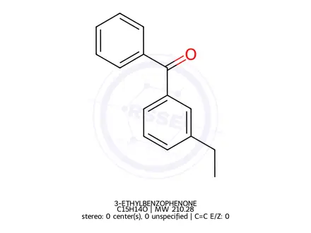 Chemical structure of 3-ETHYLBENZOPHENONE