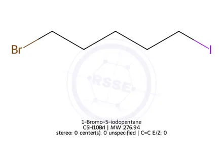 Chemical structure of 1-Bromo-5-iodopentane