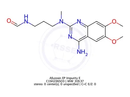 Chemical structure of Afuzosin EP Impurity E