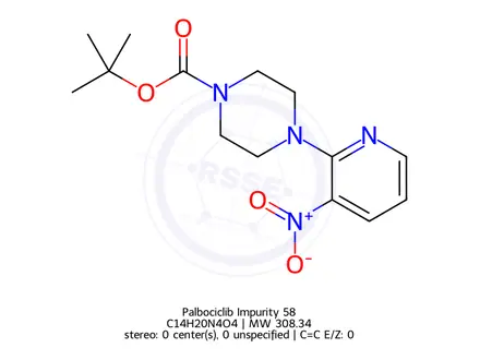 Chemical structure of Palbociclib Impurity 58