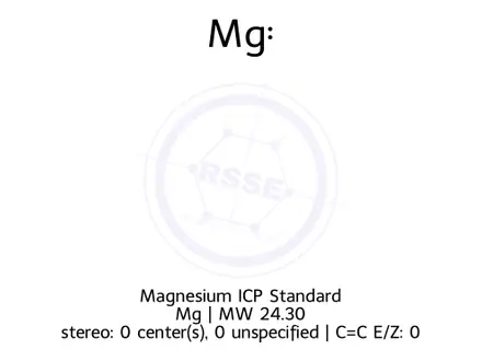 Chemical structure of Magnesium ICP Standard