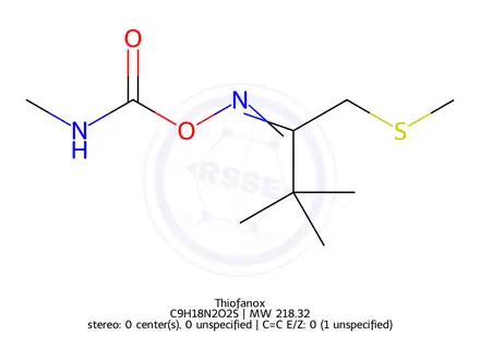 Chemical structure of Thiofanox