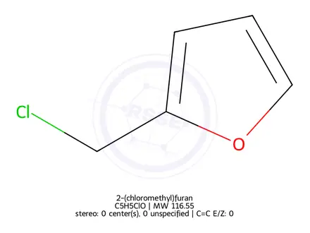 Chemical structure of 2-(chloromethyl)furan