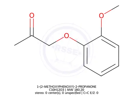 Chemical structure of 1-(2-METHOXYPHENOXY)-2-PROPANONE