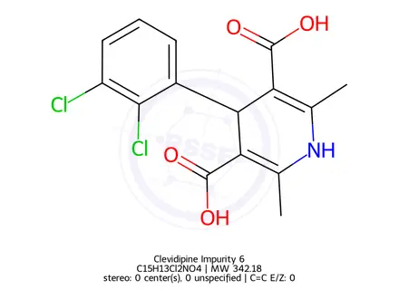 Chemical structure of Clevidipine Impurity 6