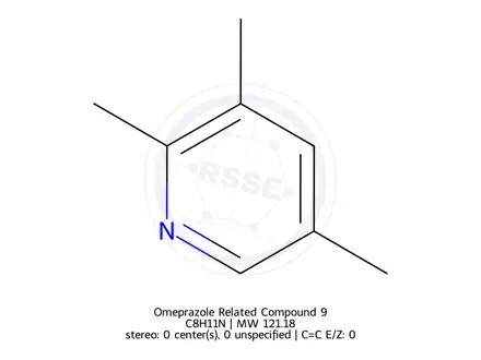 Chemical structure of Omeprazole Related Compound 9