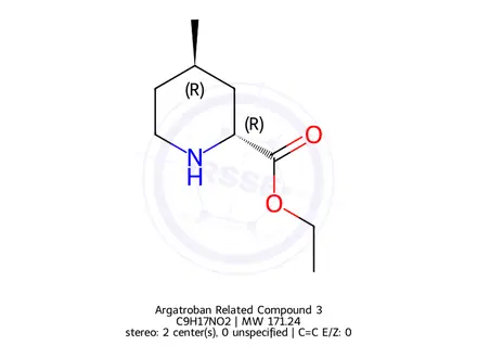 Chemical structure of Argatroban Impurity 63