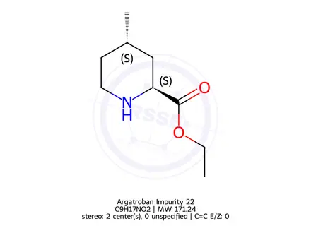 Chemical structure of Argatroban Impurity 19