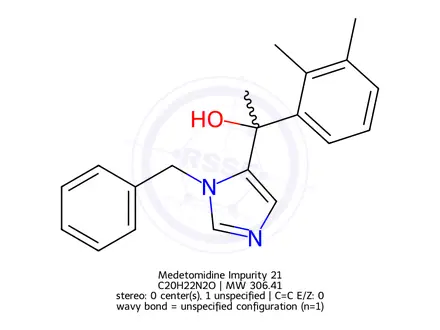 Chemical structure of Dexmedetomidine Impurity 10