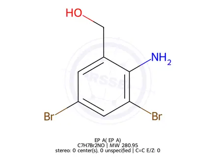 Chemical structure of Ambroxol EP Impurity A