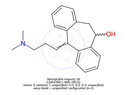 Chemical structure of Nortriptyline Impurity 19