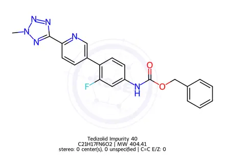 Chemical structure of Tedizolid Impurity 40