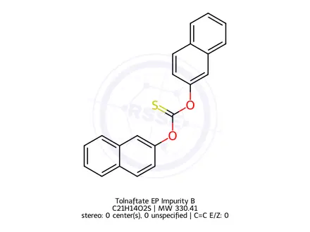 Chemical structure of Tolnaftate EP Impurity B