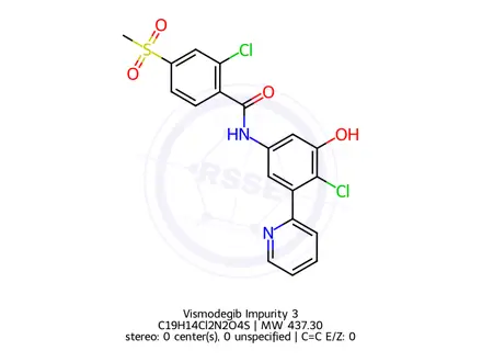 Chemical structure of Vismodegib Impurity 3