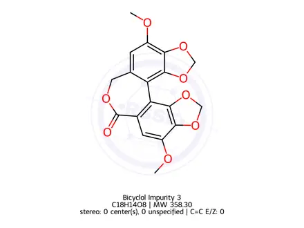 Chemical structure of Bicyclol Impurity 3