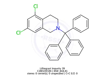 Chemical structure of Lifitegrast Impurity 39