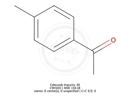 Chemical structure of Celecoxib Impurity 30