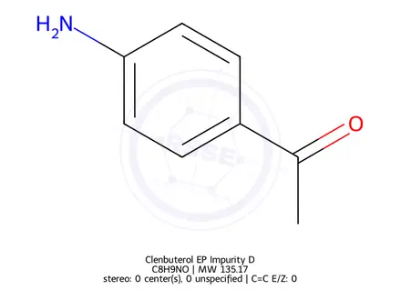Chemical structure of Clenbuterol EP Impurity D