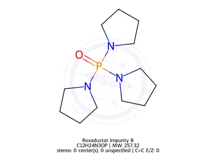 Chemical structure of Roxadustat Impurity 8