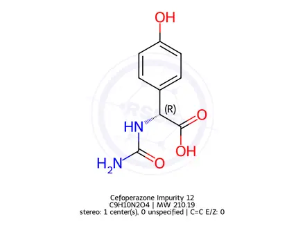 Chemical structure of Cefoperazone Impurity 12