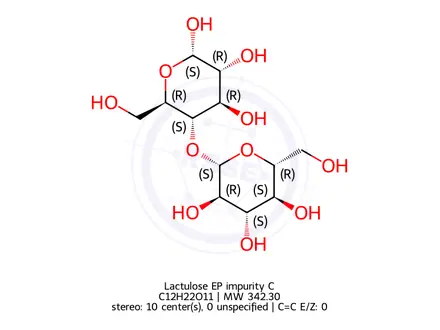 Chemical structure of Lactulose EP impurity C