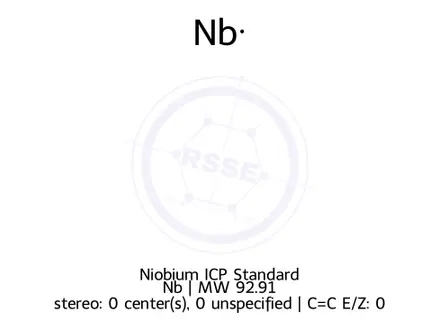 Chemical structure of Niobium ICP Standard