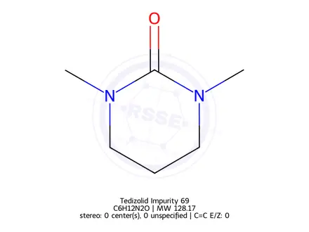 Chemical structure of N,N'-Dimethylpropyleneurea