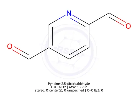 Chemical structure of Pyridine-2,5-dicarbaldehyde