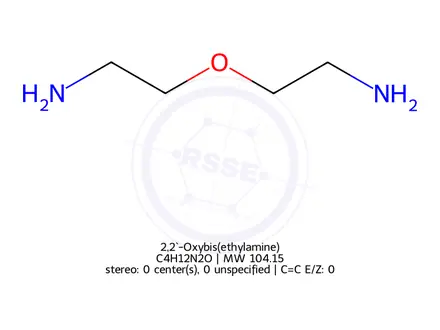 Chemical structure of 2,2`-Oxybis(ethylamine)