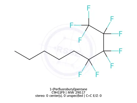 Chemical structure of 1-(Perfluorobutyl)pentane