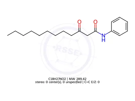 Chemical structure of 3-oxo-C12-aniline
