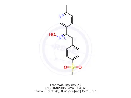 Chemical structure of Etoricoxib Impurity 23