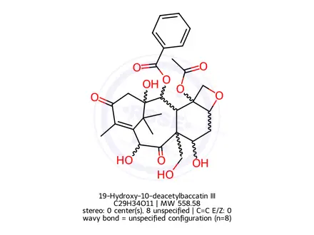 Chemical structure of Paclitaxel Impurity 4