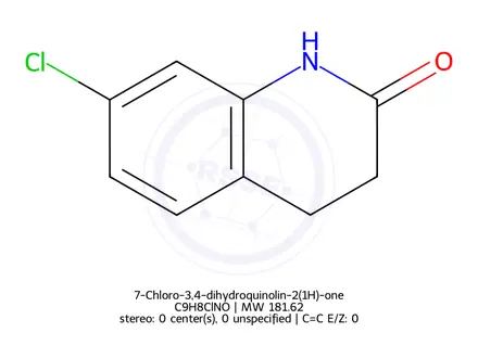 Chemical structure of 7-Chloro-3,4-dihydroquinolin-2(1H)-one