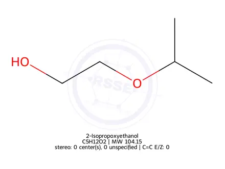 Chemical structure of 2-Isopropoxyethanol